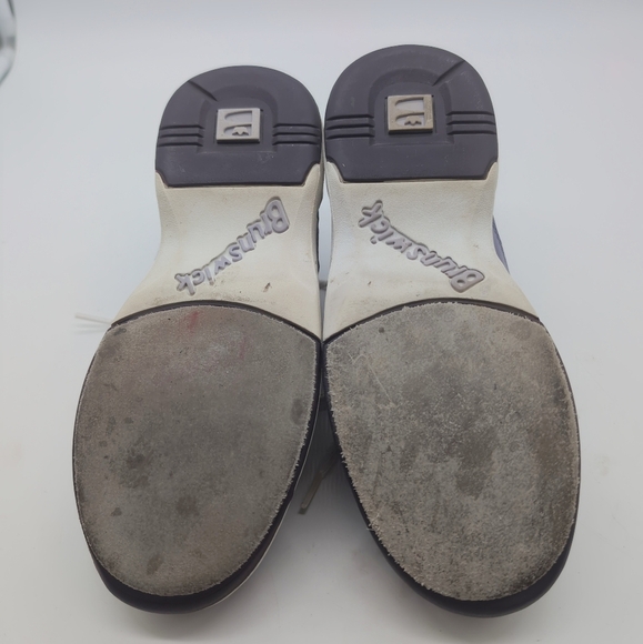 Brunswick LAZER K518-7 Sz 6.5 M Purple Bowling Shoes - Picture 6 of 9